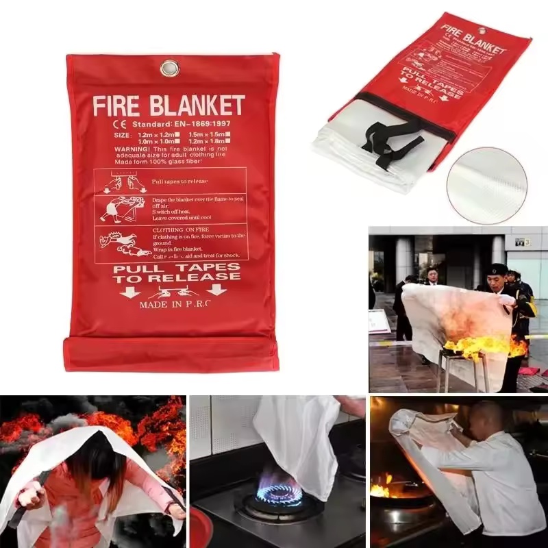 1mx1m Fire Blanket Emergency E - Fire Blanket Kitchen review and price