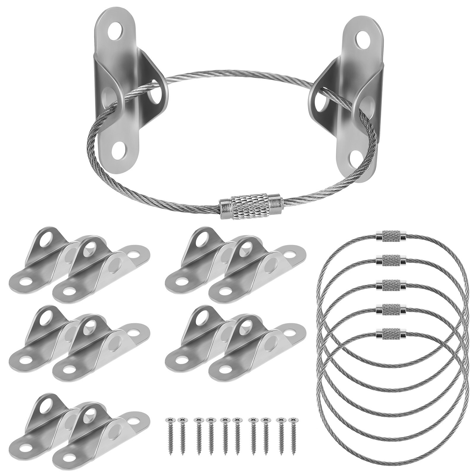 6Sets Secure Furniture to Wall - Earthquake Anchor Strap review and price